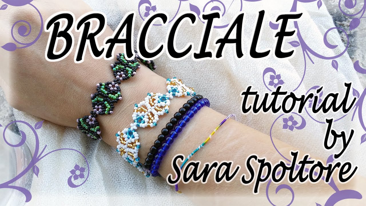 Tutorial Bracciale Super Facile Con Perline Come Fare Un Braccialetto Con Perline Youtube