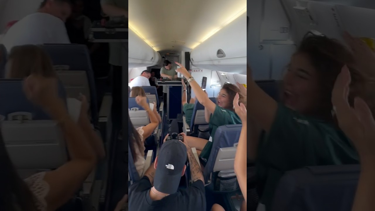 When flying to Ibiza ✈️🔥 