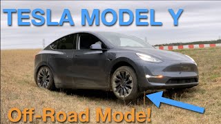Tesla Model Y Off Road Mode  Put to the Test