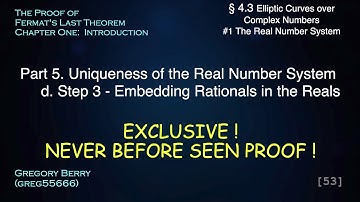 EXCLUSIVE! Uniqueness of Real Numbers - Step 3 Rationals #4.3.1.5d