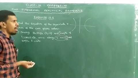 Class 12 | Unit – 5 | Two Dimensional Analytical Geometry – II | Exercise :5.2 : Qn.No : 3(iii)