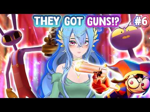 WHO GAVE THEM GUNS!? | Tone-Deaf Siren reacts to "TADC Ep 6: They All Get Guns"