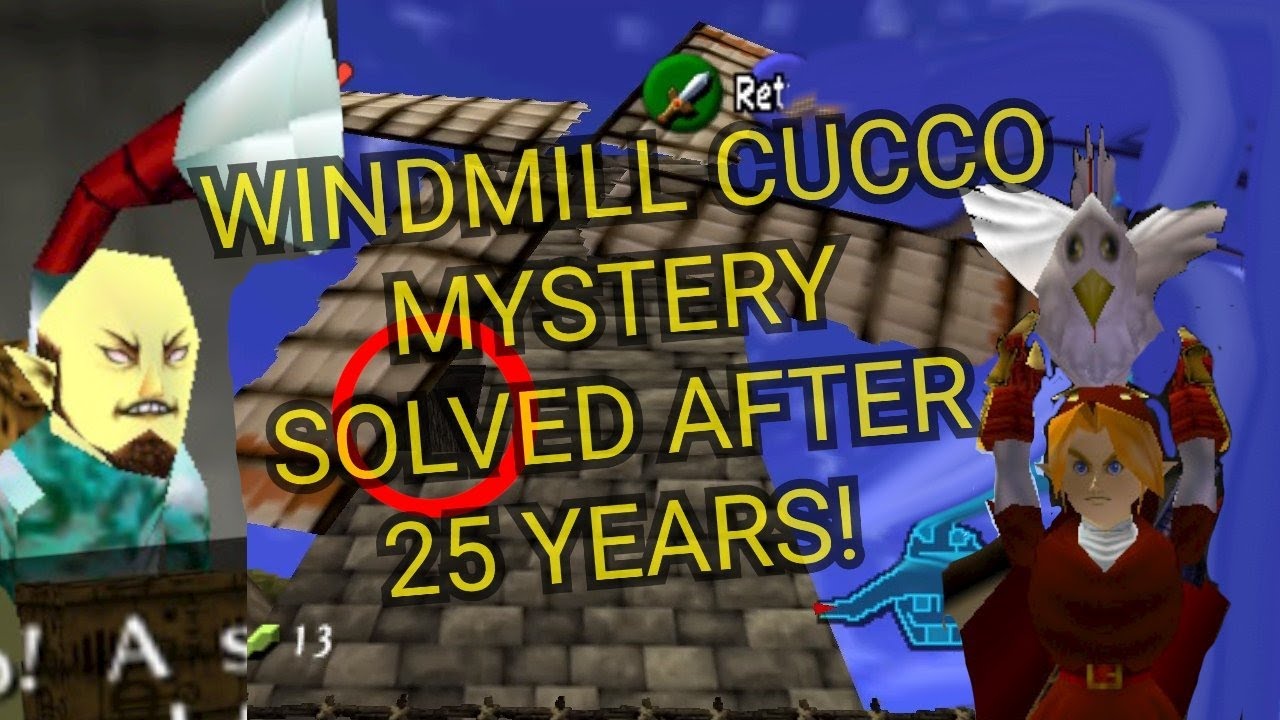 Zelda Theory Kakariko Windmill Cucco YouTube