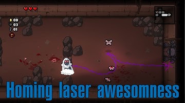 The Binding of Isaac: Rebirth - The awesomeness that is "Homing Lasers"