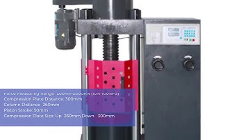 Digital Display Compression Testing Machine 200T For Concrete PT-Y2000H