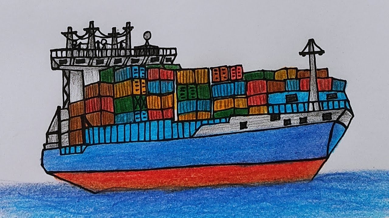 Cargo Ship Intermodal Container Container Ship Tanker, PNG, 690x690px, Cargo  Ship, Area, Cargo, Container Ship, Drawing