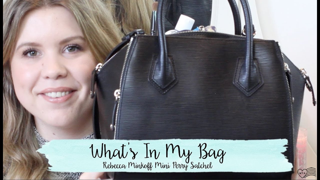What S In My Bag Rebecca Minkoff Mini Perry Satchel More Than What S In My Bag Rebecca Minkoff Mini Perry Satchel More Than Adored You