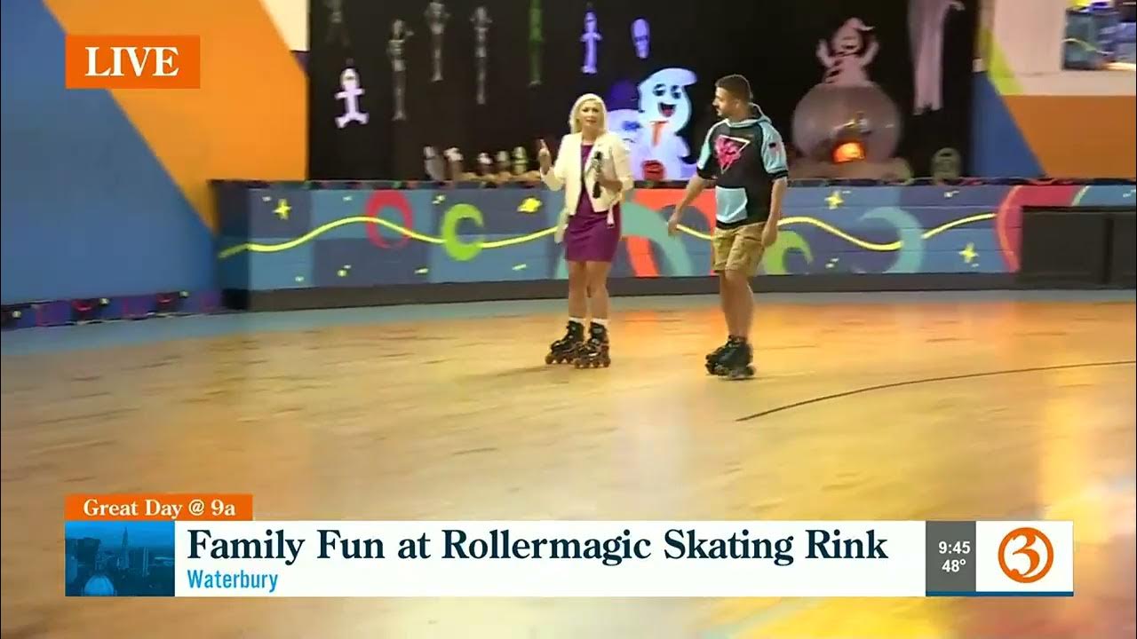 Skating at Roller Magic in Waterbury YouTube