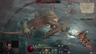 D4 beta - Butcher & Ashava (World boss) on Rogue