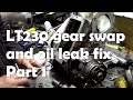 LT230. Changing the mainshaft gear and re sealing. Part 1