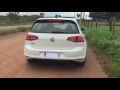 Golf gti 410cv  escape 3 inox  acelerando forte