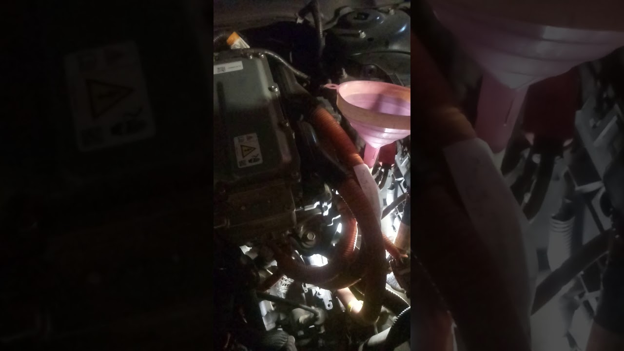 Замена масла в АКПП Форд фьюжен гибрид - YouTube