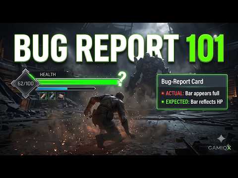 How to Write a Game Bug Report (With a Real Example)