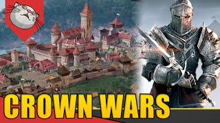 Guerra MEDIEVAL da França vs Inglaterra Estilo XCOM2 - Crown Wars The Black Prince [Gameplay PT-BR]