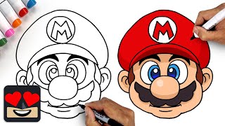 How To Draw Super Mario for Beginners
