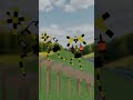 踏切アニメ 歩いてきて階段を上る変なふみきりりカンカン Railroad Crossing fumikri