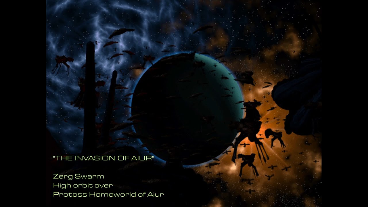 StarCraft - Zerg Mission 9 (The Invasion of Aiur) | The Swarm Strikes!