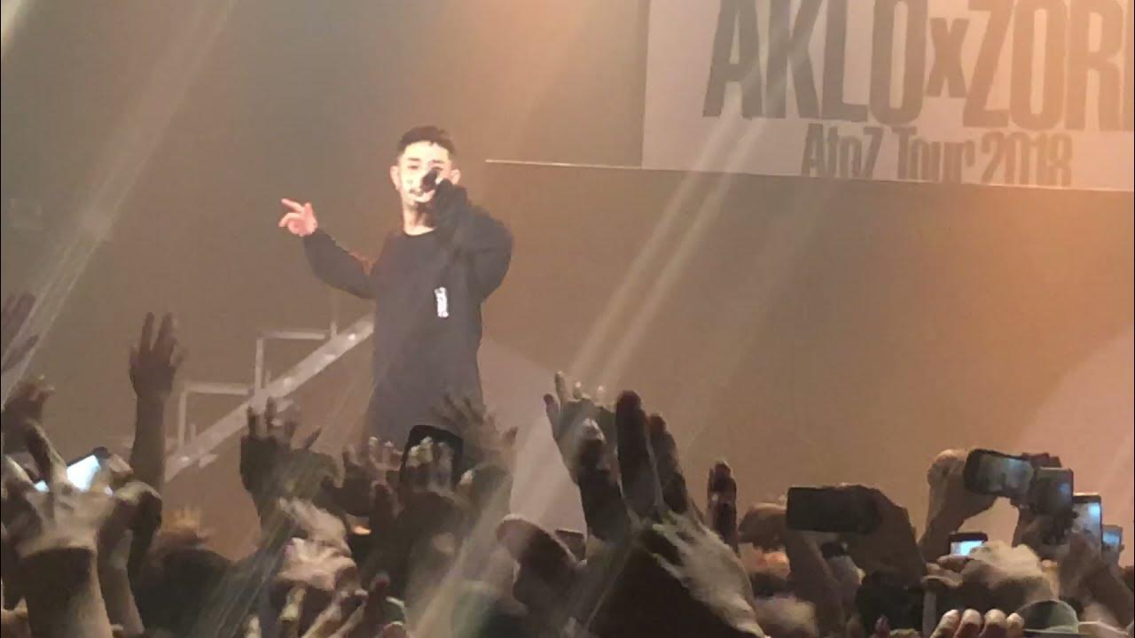 AKLO×ZORN／Walk This Way ＠AtoZ Tour 2018【Live】#AKLO #ZORN - YouTube