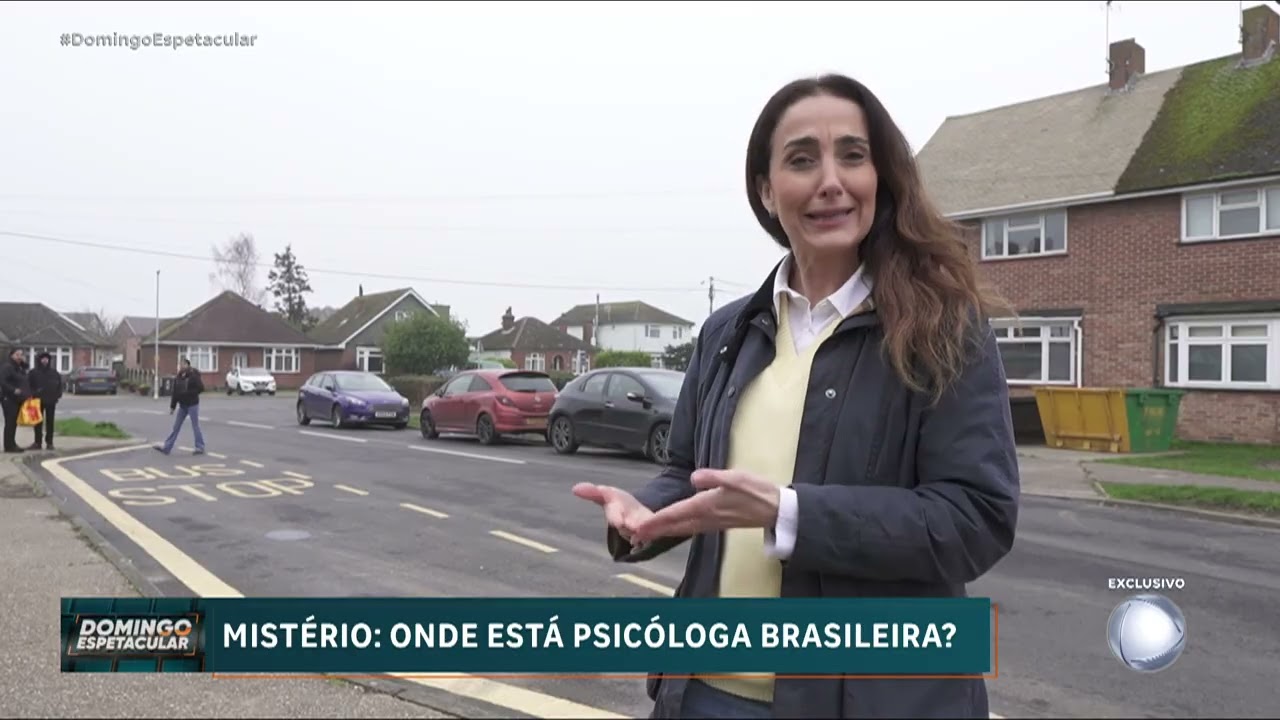 Mistério do Domingo: Psicóloga brasileira é procurada após desaparecer na Inglaterra