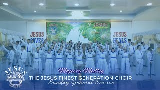 Video-Miniaturansicht von „Majesty Medley | The JESUS Finest Generation Choir | August 13, 2023“