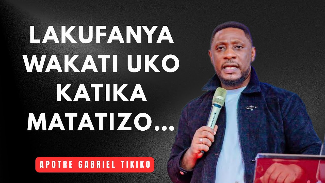 SULUWISHO KAMA UKO KATIKA BONDE LA MAUTI. #gabrieltikiko
