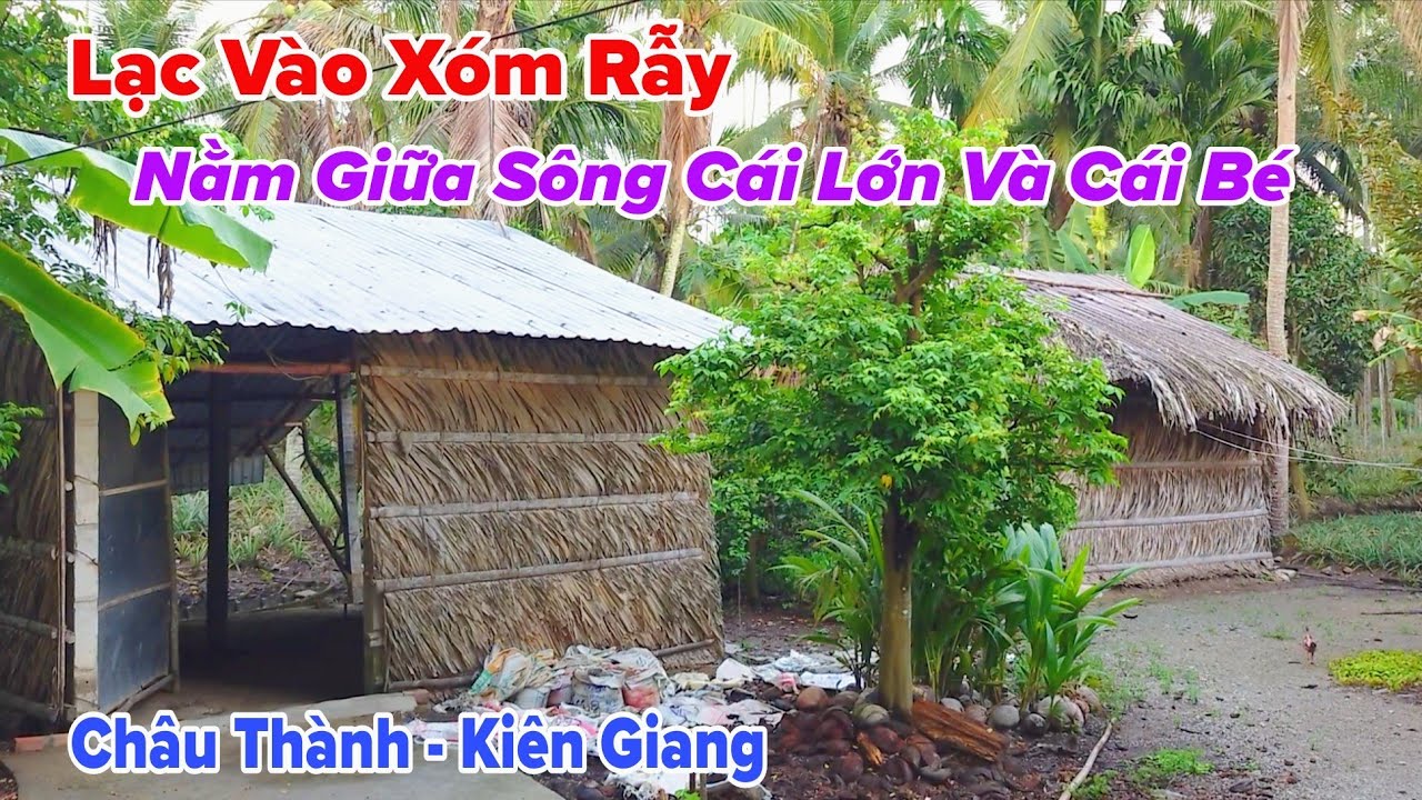 Lạc Vào Xóm Rẫy Miền Tây Nằm Giữa Sông Cái Lớn Và Sông Cái Bé 
