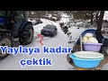 KÖYDE PEYNİRİN DEĞERİ🧀YOLDA KALAN KÜÇÜK KIZI KURTARDIK👧🚜