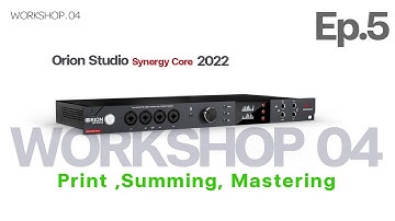 Antelope EP5.Print,Summing,Mastering