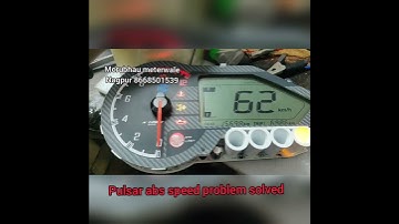 Pulsar speedometer speed problem solved #nagpur #speedometer #repair #bajaj #pulsar