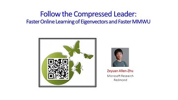 Follow the Compressed Leader: Faster Online Learning of Eigenvectors and Faster MMWU