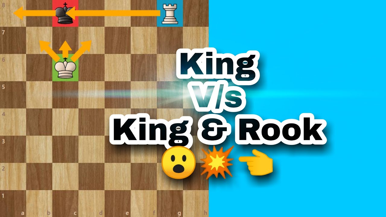 Endgame series 2 King and rook v/s king YouTube
