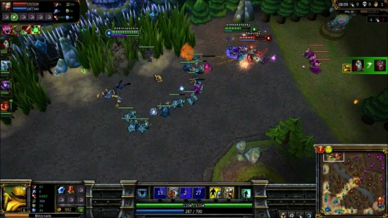 League of Legends: Death Grabs (AP Shaco + Blitzcrank) - YouTube