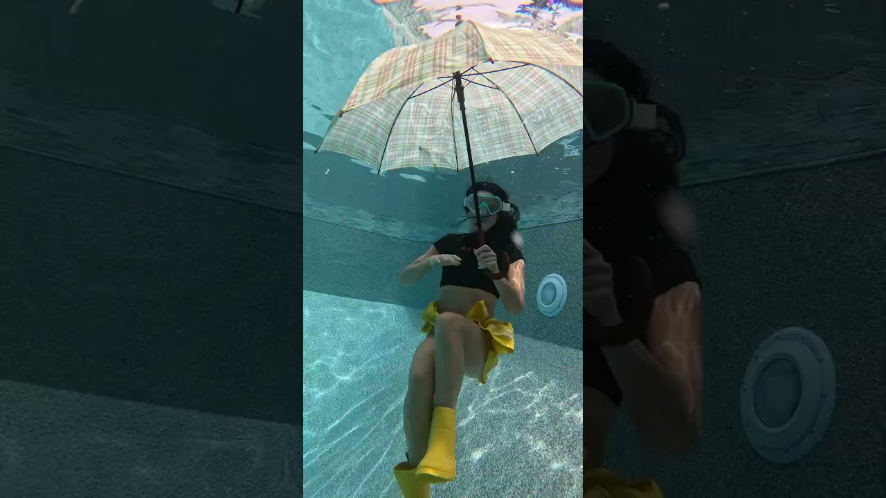 took my mini skirt for a swim