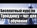 БЕСПЛАТНЫЙ БАЗОВЫЙ КУРС по ТРЕЙДИНГУ и ОБУЧАЮЩИЙ ЧАТ ДЛЯ НОВИЧКОВ ГДЕ МОЖНО ПОЛУЧИТЬ ОТВЕТЫ