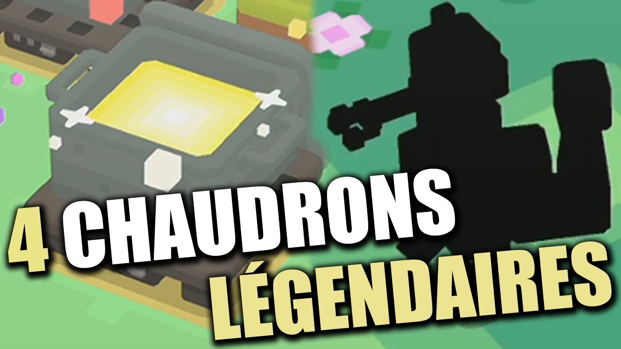 OUVERTURE 4 CHAUDRONS LÉGENDAIRES - POKÉMON QUEST