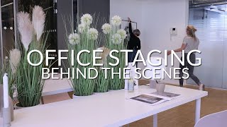 HUGE office staging in Oslo | Behind The Scenes HUGE office staging in Oslo | Behind The Scenes