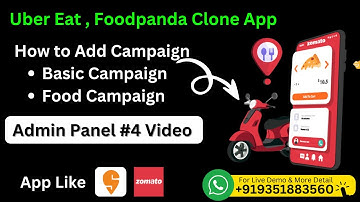 Zomato clone || food delivery app project || multi vendor app || Admin Panel #4 video #rtytech