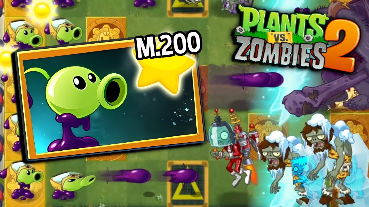 PROBANDO A LANZAGUISANTES PRINGOSO MAESTRIA 200 - Plants vs Zombies 2 ...