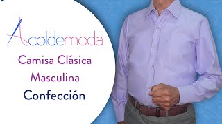 Confección de CAMISA CLÁSICA MASCULINA - DIY - Paso a paso