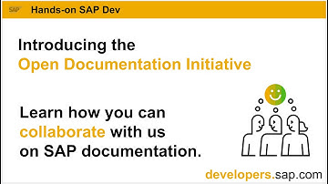 Introducing the Open Documentation Initiative