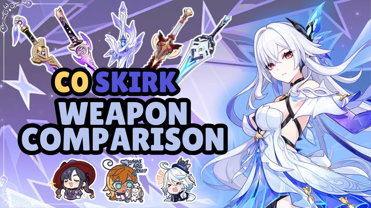 Best Weapon for Skirk | Skirk Weapon Comparison 