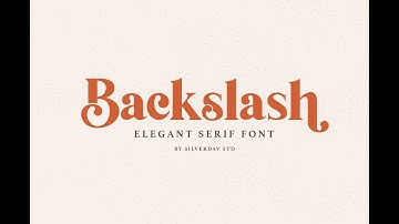 How To access Alternate Backslash Font Using Adobe Illustrator
