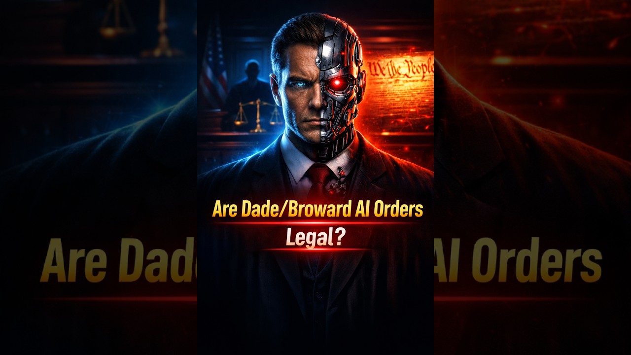 Watch on YouTube: Lawyers Using Artificial Intelligence - Are Chief Judge Orders Constitutional?