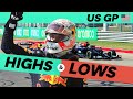 5 Highs &amp; 4 Lows from the F1 US Grand Prix