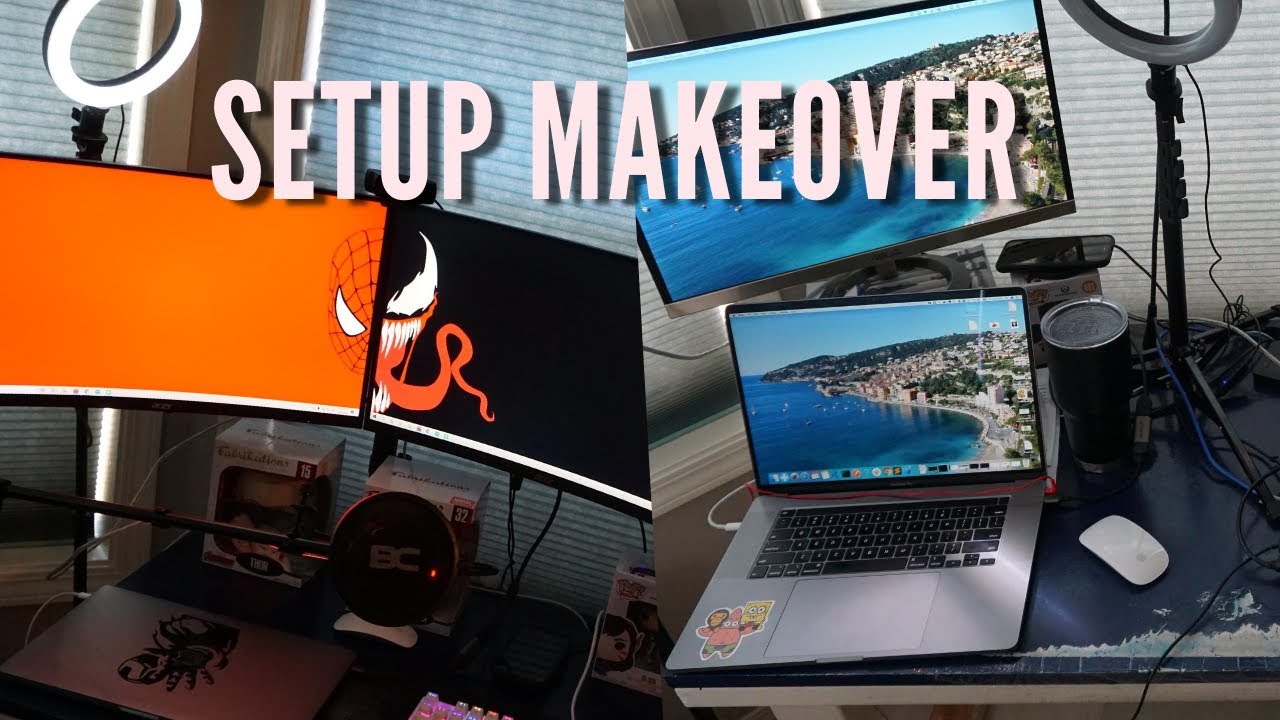Gaming and Productivity Setup Makeover - Streaming, Coding, Testing ...