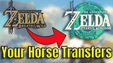 Your Horses From Breath of the Wild Can Be Transferred To Tears of the Kingdom