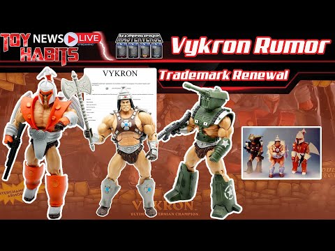Mattel Trademark Renewal Could See Vykron Coming to the MOTU Masterverse Line