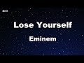 Karaoke♬ Lose Yourself - Eminem 【No Guide Melody】 Instrumental