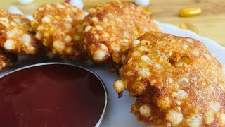 Crispy Sabudana Vada - कुरकुरे व अंदर से सॉफ्ट साबूदाना वड़ा बनाये | Sabudana Vada recipe