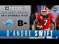 The Lions get an EXPLOSIVE player in D'Andre Swift with the 35th overall pick| 2020 NFL Draft